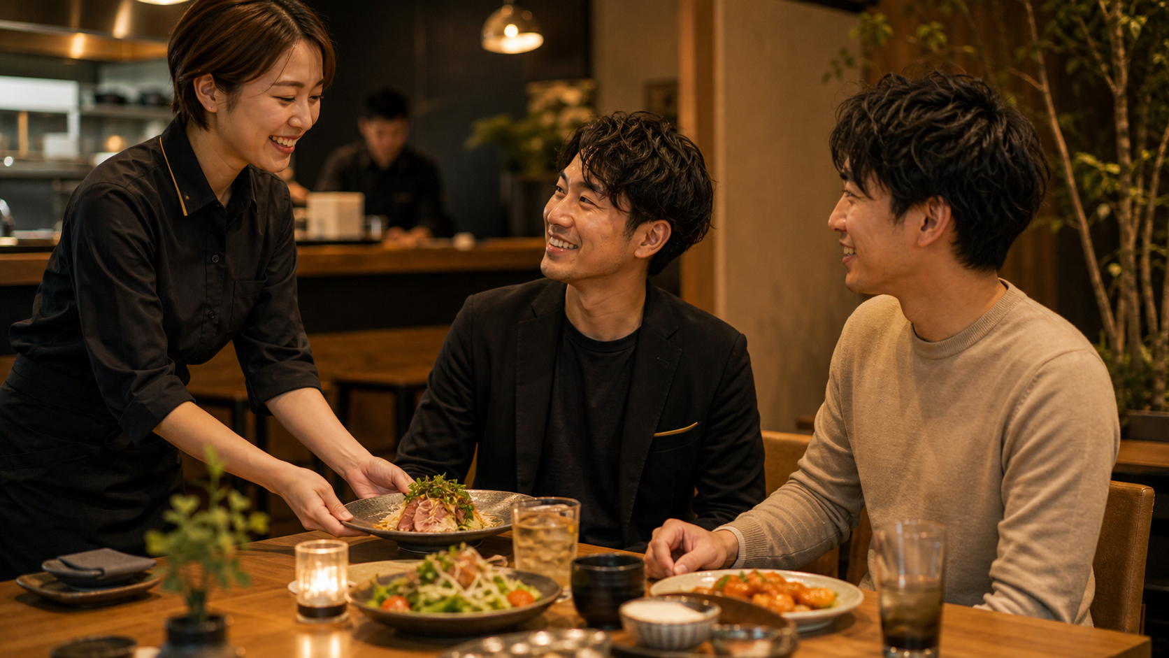 CFC会員が飲食店を利用するイメージ